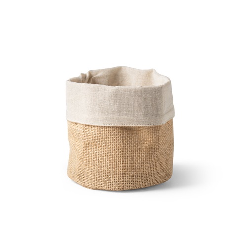 Sac multi-usage en coton (120g/m²) et toile de jute (260g/m²)