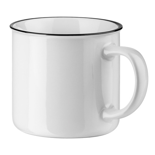 VERNON WHITE. Mug en céramique 340 ​​ml