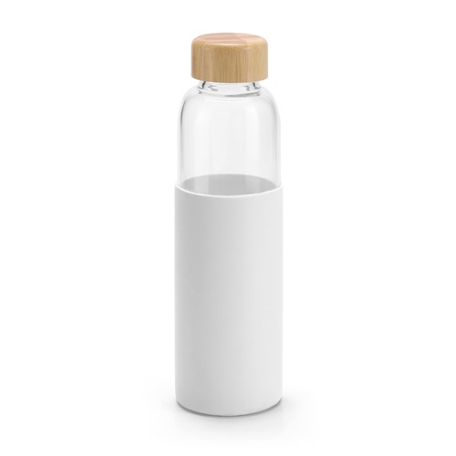 Bouteille 600mL en bambou et verre borosilicate