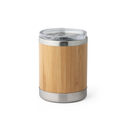 Tasse 350mL en bambou et acier inox