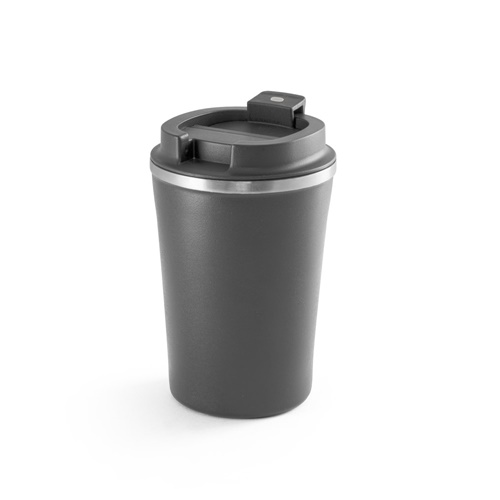 Tasse de voyage 470mL en acier inox et PP