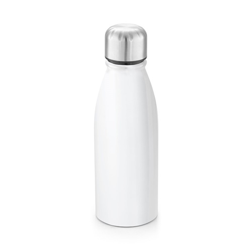 Bouteille en aluminium 500mL avec bouchon en acier inox à sublimation