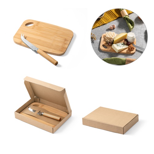 Planche et couteaux à fromage