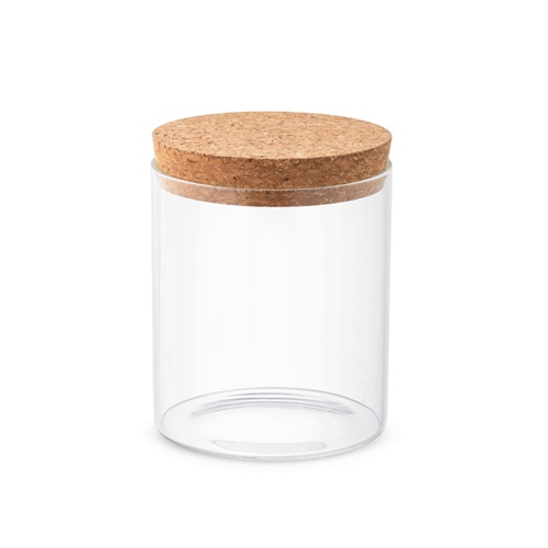 SPICE 700. Bouteille en verre borosilicate et bouchon en liège 700 ml