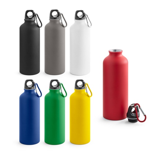 Bouteille aluminium 540mL avec mousqueton
