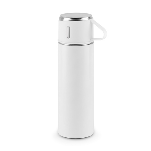 Bouteille en acier inoxydable à double paroi (90 % recyclé) avec finition mate 490 mL
