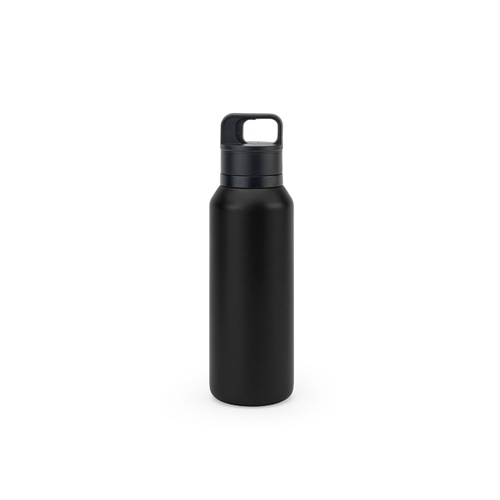 Bouteille en acier inoxydable (91% recyclé) avec double paroi isolée sous vide 590 mL