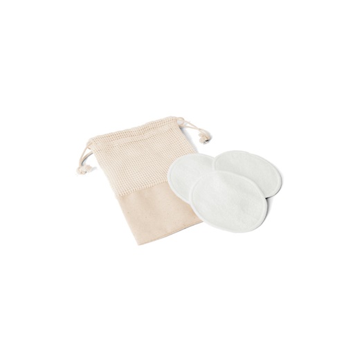 Lot de 3 disques démaquillants lavables et réutilisables