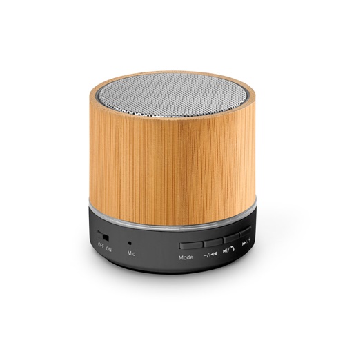 Haut-parleur portable 3W avec une autonomie de 4h30m sur ABS recyclé (100 % rABS)