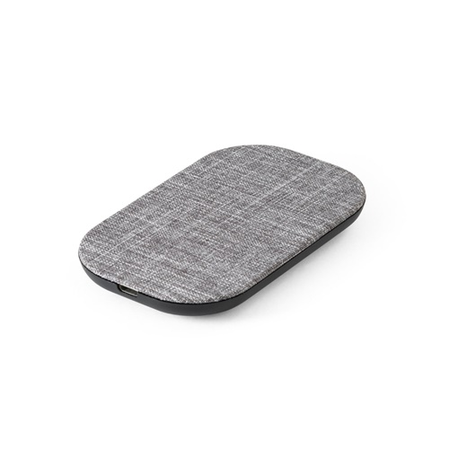 RENEWAL CHARGER. Chargeur sans fil rapide 10W en PET recyclé (100 % rPET)