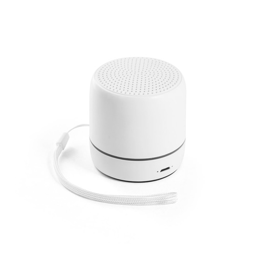 Haut-parleur portable 3W avec 4h d'autonomie en ABS recyclé (100% rABS)