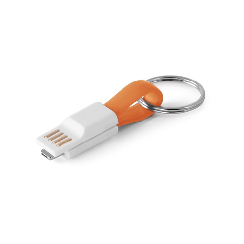 Cable USB avec connecteur 2 en 1en ABS et PVC