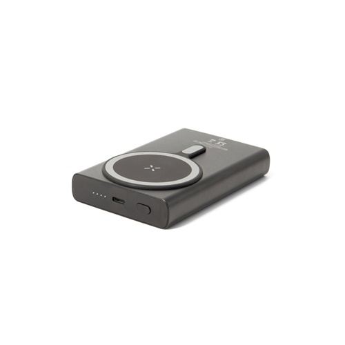 WRIGHT 10. Batterie externe magnétique avec recharge ultra-rapide en aluminium recyclé et ABS recyclé 10 000 mAh
