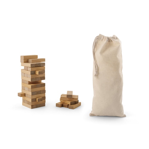 Jeu en bois de 54 pièces