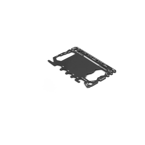 Carte multifonction en acier inoxydable avec 20 fonctions