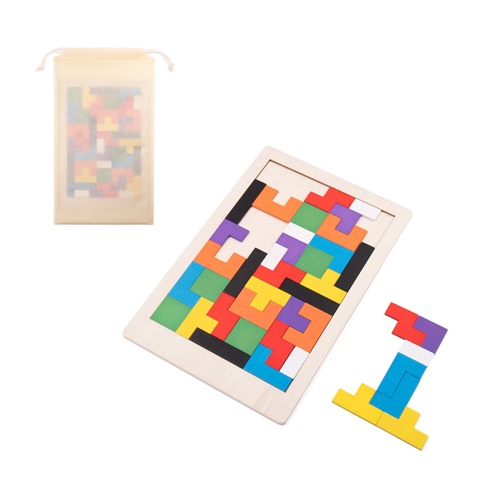Jeu de construction et d'emboîtement en contreplaqué
