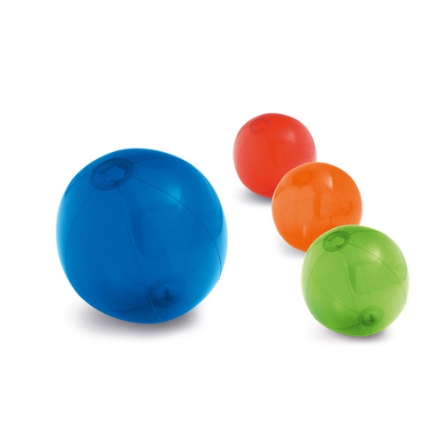 Ballon de plage gonflable en PVC translucide