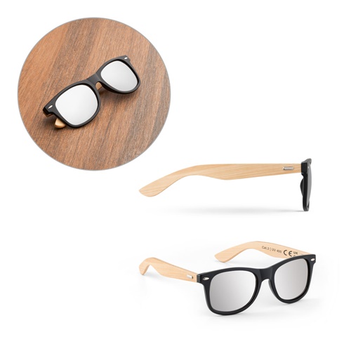 Lunettes de soleil en PP et bambou