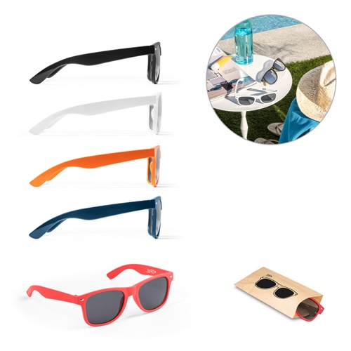 Lunette de soleil en polyester recyclé (100% rPET)