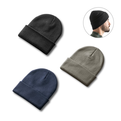 Bonnet unisexe en polyester recyclé (100% rPET)