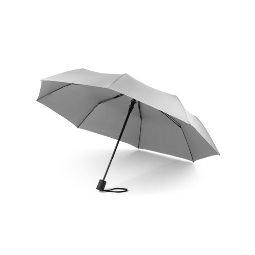 Parapluie pliable en polyester recyclé (100% rPET) pongé 190T avec ouverture automatique