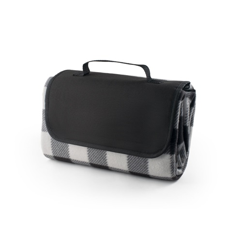 RILEY II. Couverture de pique-nique doublée EPE (180 g/m²) avec motif