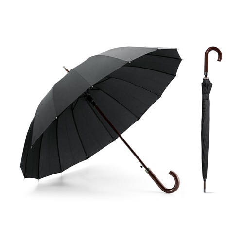 Parapluie à 16 baleines en pongee 190T avec ouverture automatique