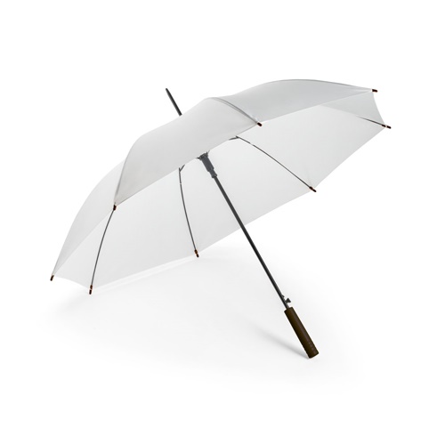 Parapluie en polyester recyclé (100% rPET) pongee avec ouverture automatique