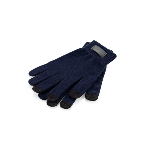 Gants en polyester recyclé (100% rPET), avec embouts tactiles
